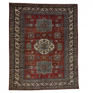 Millwood Pines One-of-a-Kind Tillman Super Hand-Knotted Red Area Rug MLWP1466
